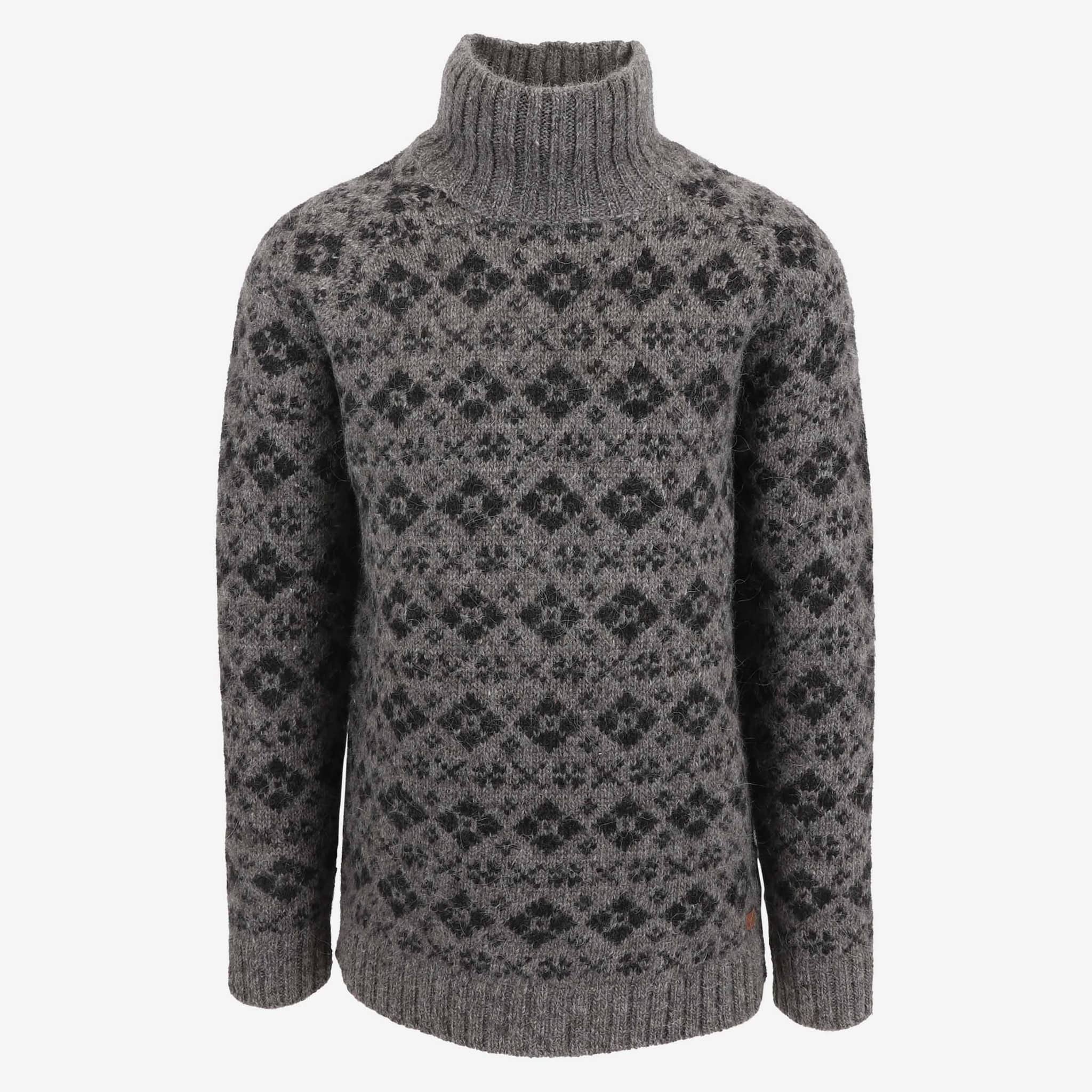 Gestur Turtleneck Wool Nordic Sweater