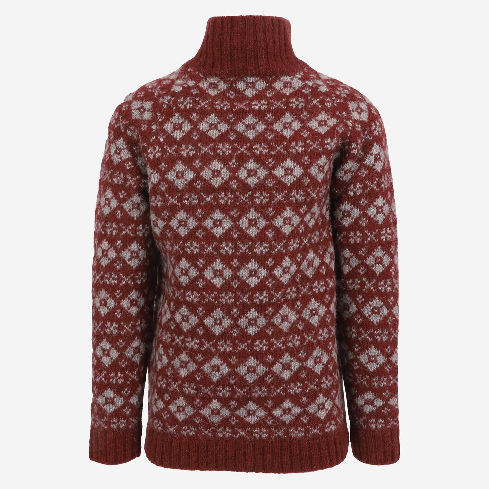 Gestur Turtleneck Wool Nordic Sweater